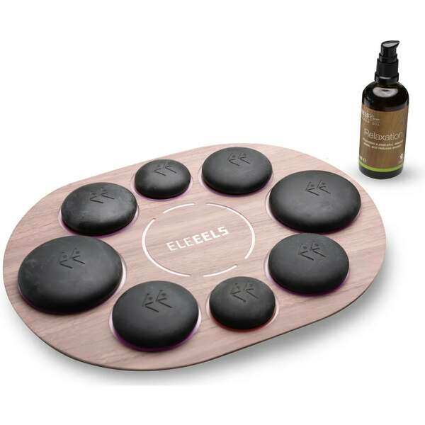 ELEEELS Masazni set S1 Toplo kamenje