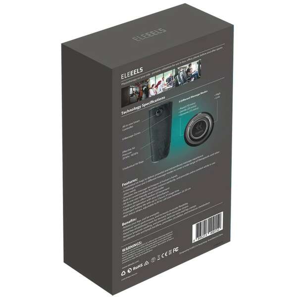 ELEEELS A1 Black Masazer za noge