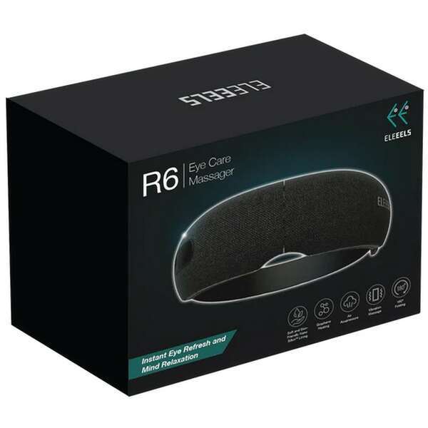 ELEEELS R6 Black Masazer za oci