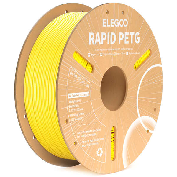 ELEGOO RAPID PETG filament 1.75mm 1kg Yellow