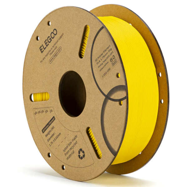 ELEGOO PLA Filament 1kg Yellow