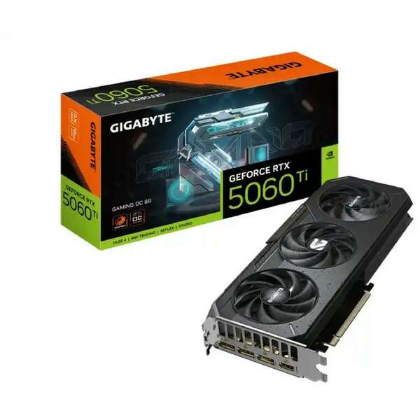 GIGABYTE RTX 5060 Ti GAMING 8GB 128bit GV-N506TGAMING OC-8GD rev. 1.0
