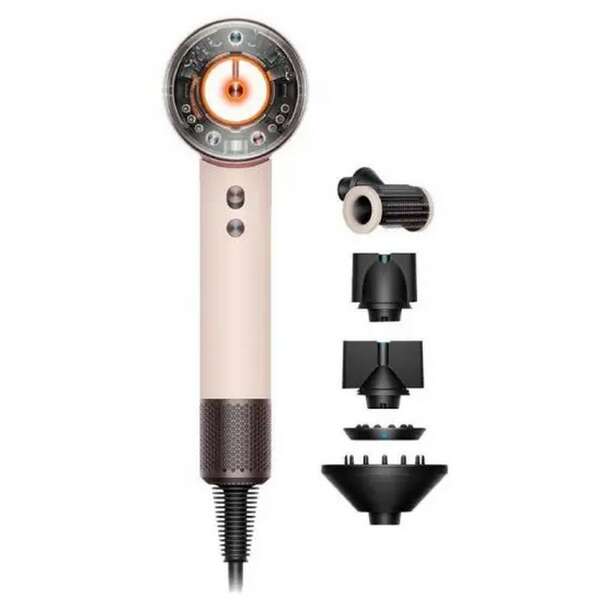 DYSON HD16 Supersonic Nural fen Ceramic Pink/Rose Gold 113407 Straight+Wavy