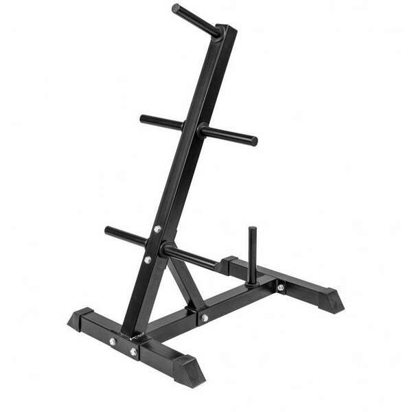 GORILLA SPORTS Stalak za tegove (Iskoseni / Crni / do 200 kg)