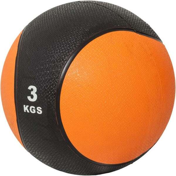 GORILLA SPORTS Gumena medicinska lopta (3 kg)