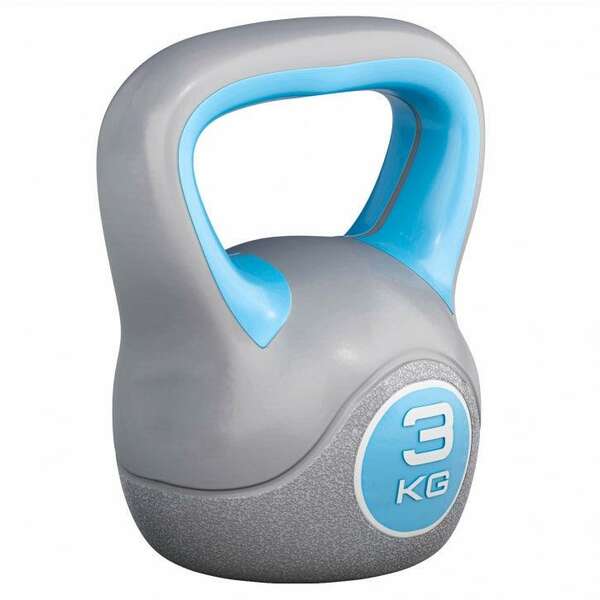 GORILLA SPORTS Plasticno rusko zvono (3 kg)