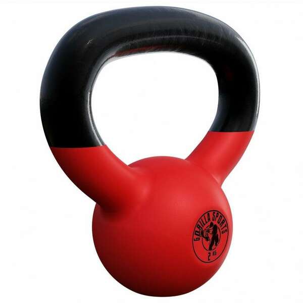 GORILLA SPORTS Rusko zvono sa neoprenom (2 kg)