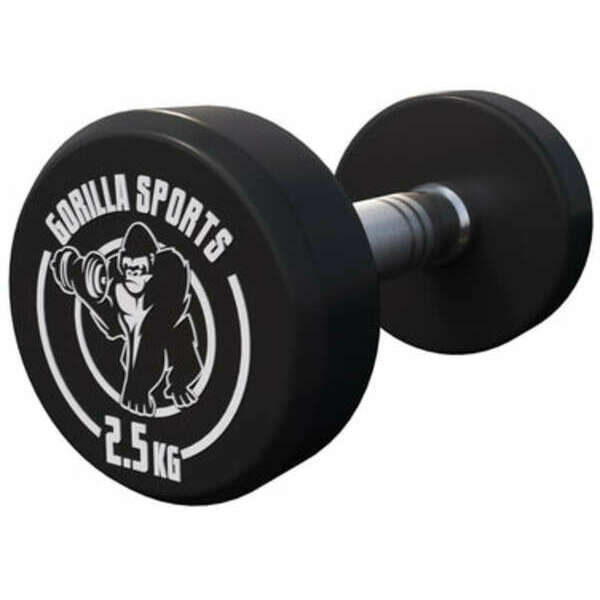 GORILLA SPORTS Okrugla gumirana bucica (2,5 kg)