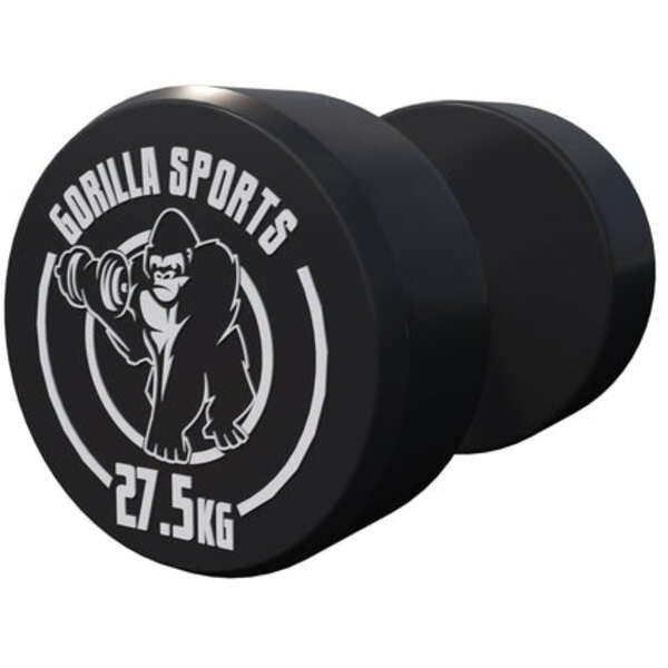 GORILLA SPORTS Okrugla gumirana bucica (27,5 kg)