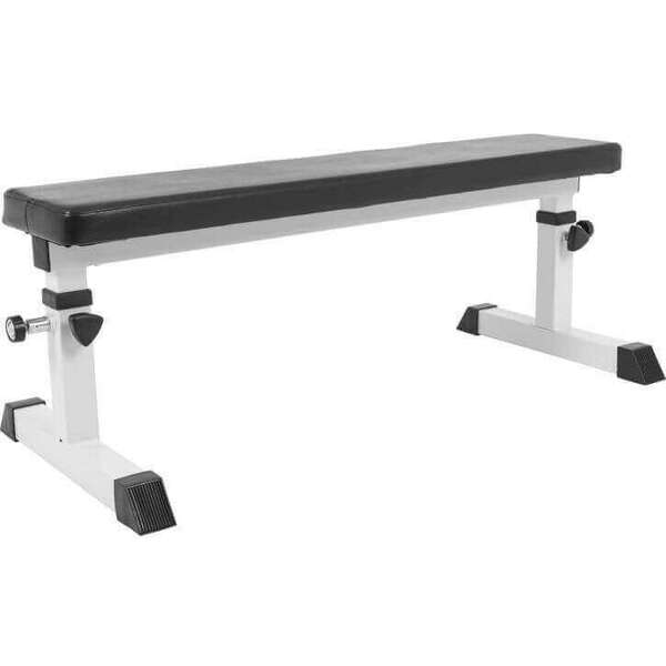 GORILLA SPORTS Ravna benc klupa (Podesiva)