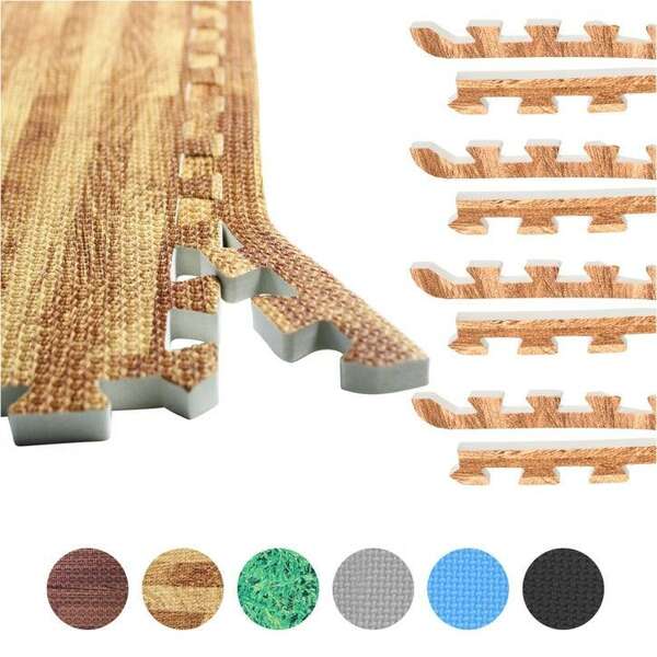 GORILLA SPORTS Zavrseci za tatami strunjace (8 Ivica / Svetla boja drveta)