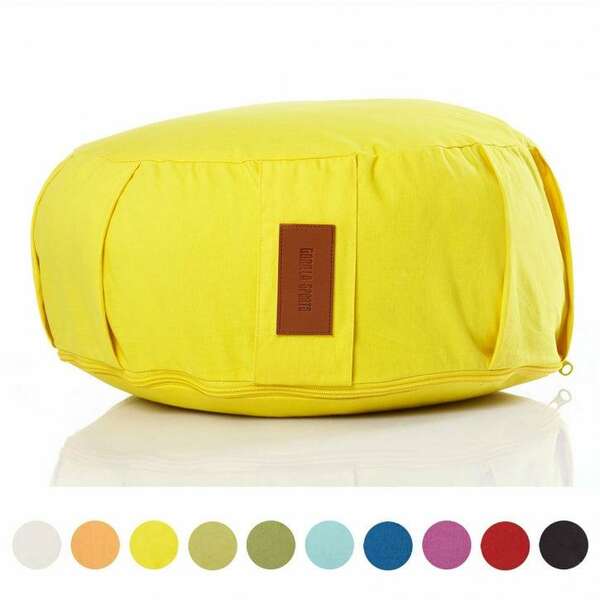 GORILLA SPORTS Jastuk za meditaciju (Zuti)