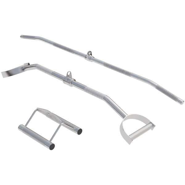 GORILLA SPORTS 2 Lat sipke + Nastavak za veslanje za lat masinu