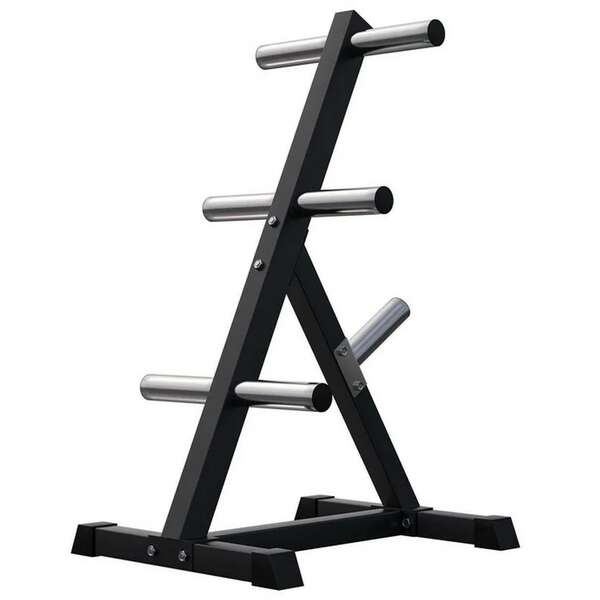 GORILLA SPORTS Stalak za tegove 50/51 mm (do 350 kg / Crni)