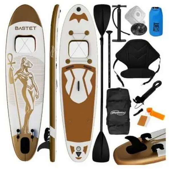 PHYSIONICS SUP daska na naduvavanje (305x76x12 cm / Zlatna)