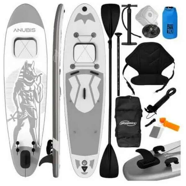 PHYSIONICS SUP daska na naduvavanje (320x80x15 cm / Srebrna)