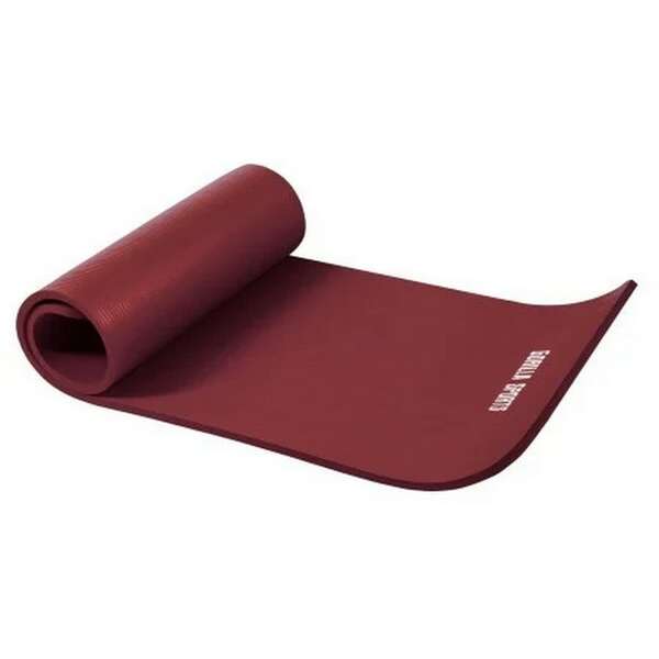 GORILLA SPORTS Prostirka za vezbanje (190 x 60 x 1,5 cm / Bordo)