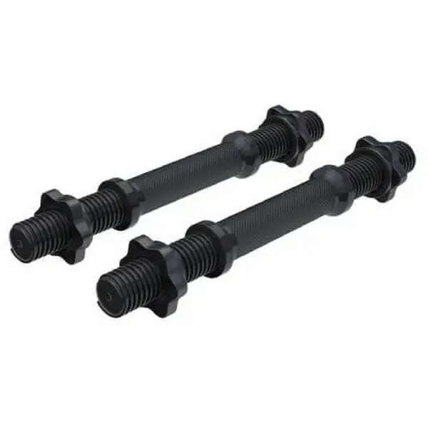 GORILLA SPORTS Set od 2 sipke za bucice 35 cm (Crna)