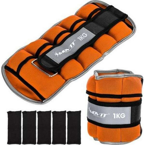 MOVIT Tegovi za zglobove (2 x 1 kg) narandzasta