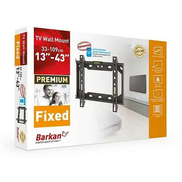 BARKAN E202.B LCD TV zidni nosac do 43 inca