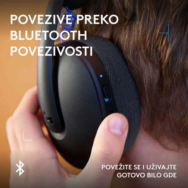 LOGITECH G325 LIGHTSPEED gejmerske bežicne slušalice crna 981-001524