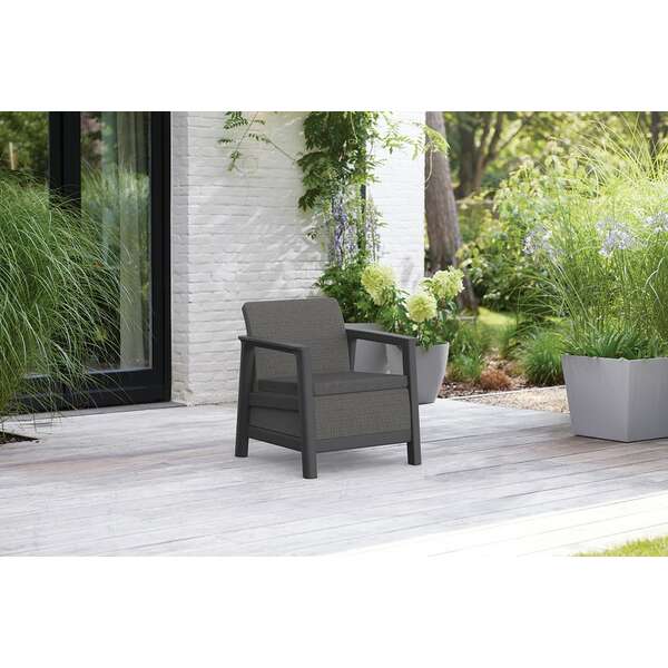 KETER Scandi linea sa box stolom grafit