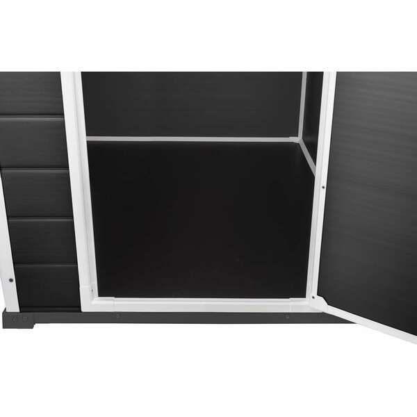 KETER Essential tamno siva/bela