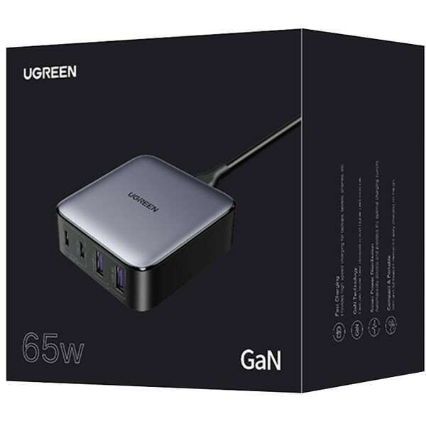 UGREEN CD327 USB Punjac Nexode 65W