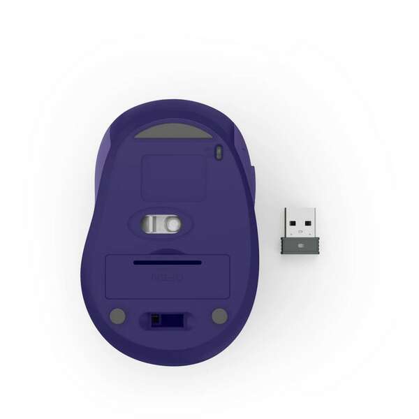 HAMA WM-400  opticki bezicni mis, 6 tastera, ergonomski plavi