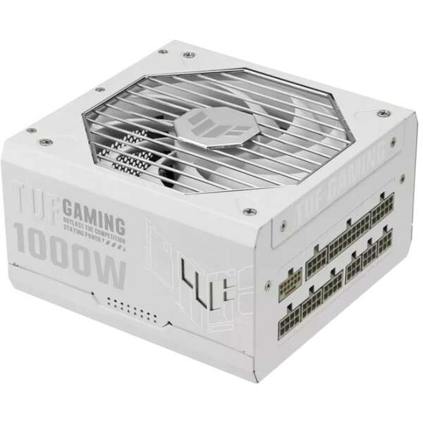 ASUS TUF-GAMING-1000G-WHITE 1000W belo