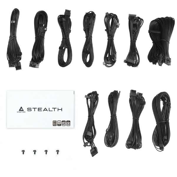 CHIEFTEC SPX-1200-FC-FOB 1200W Stealth 80Plus Platinum modularno 5Y