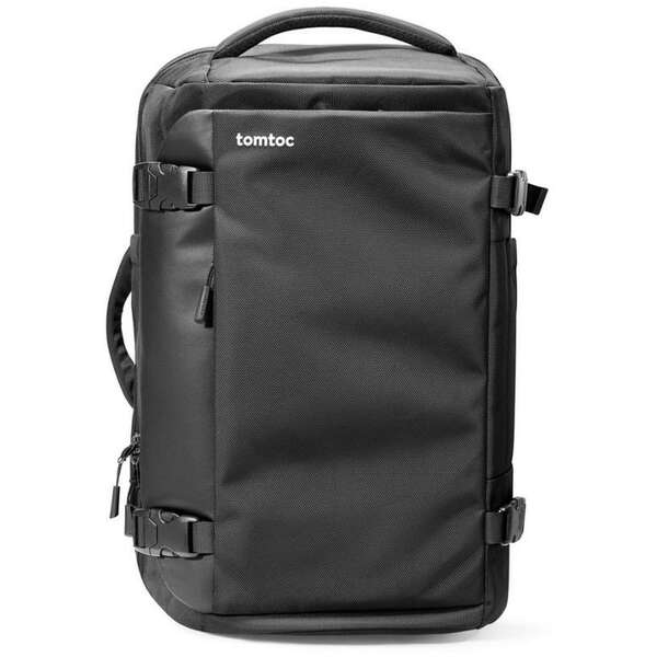 TOMTOC NAVIGATOR T66 TRAVEL LAPTOP BACKPACK BLACK 17