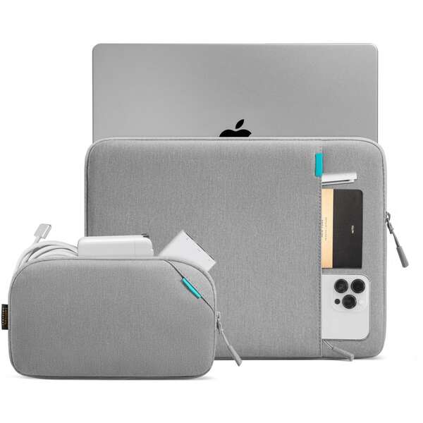 TOMTOC DEFENDER A13 LAPTOP SLEEVE KIT DARK GRAY 13