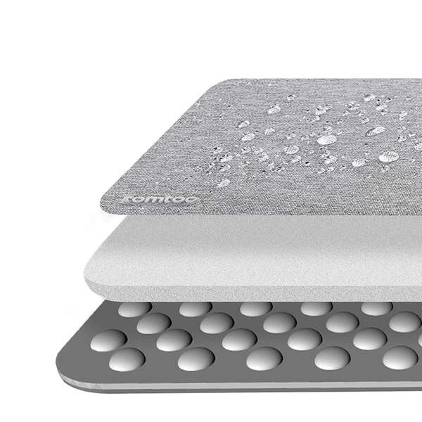 TOMTOC DEFENDER A13 LAPTOP SLEEVE DARK GREY 14
