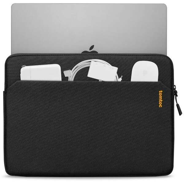 TOMTOC LITE A18 LAPTOP SLEEVE BLACK 14