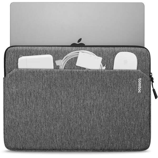 TOMTOC LIGHT A18 LAPTOP SLEEVE GRAY A18D2G3