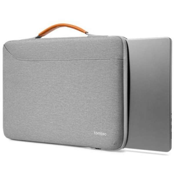 TOMTOC DEFENDER A22 LAPTOP BRIEFCASE GRAY 13