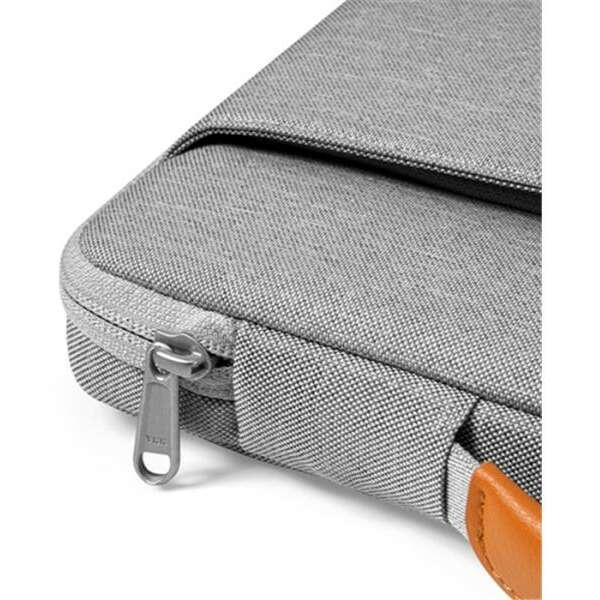 TOMTOC DEFENDER A22 LAPTOP BRIEFCASE GRAY 13