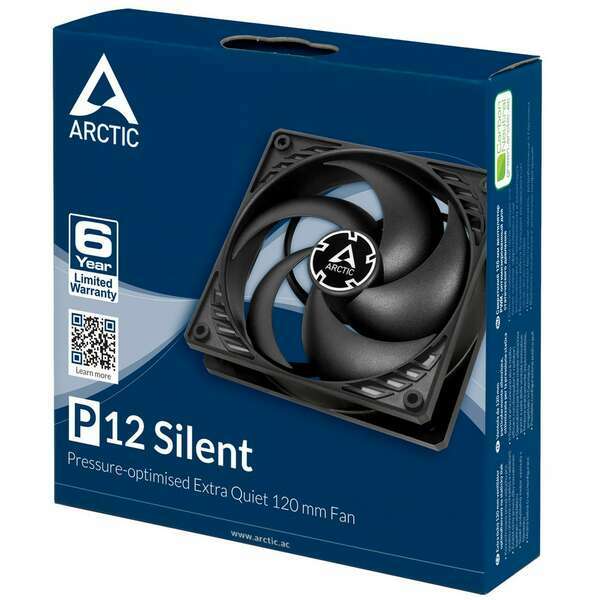 ARCTIC P12 Silent 120mm black ACFAN00130A