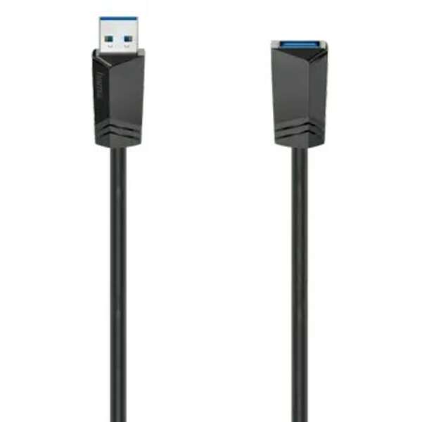 HAMA USB Kabl 3.0 produzni kabl USB A - USB A, 1.50m