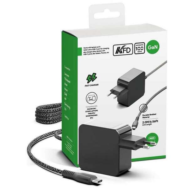 KFD Univerzalni strujni punjac tip C 100W