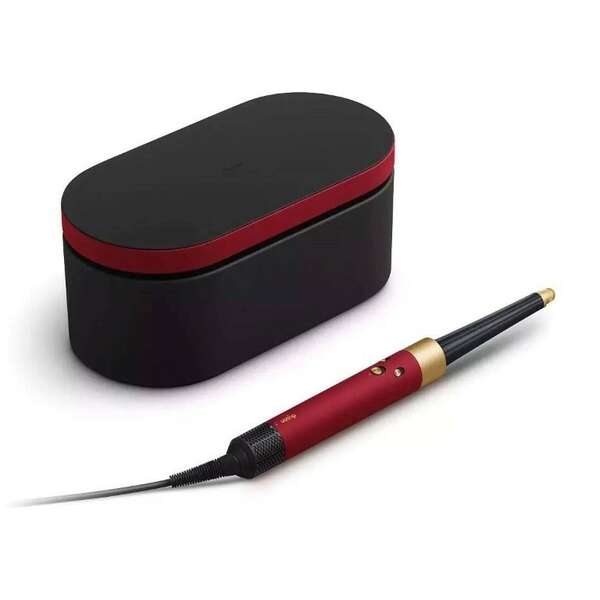 DYSON Airwap 596926 Red Velvet/Gold Straight + Wavy Styler 