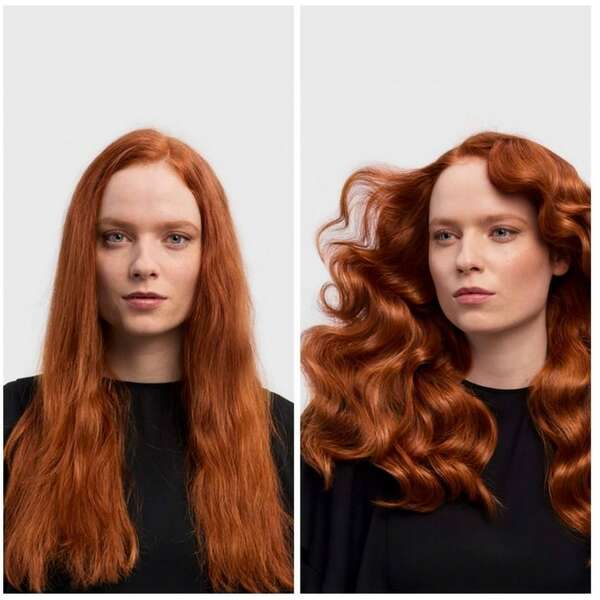 DYSON Airwap 596926 Red Velvet/Gold Straight + Wavy Styler 