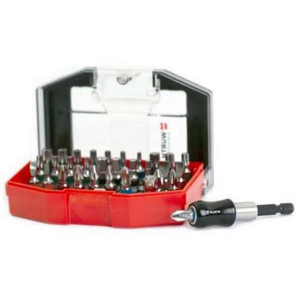 WURTH Set umetaka sa nosacem, 32 komada, montazerski