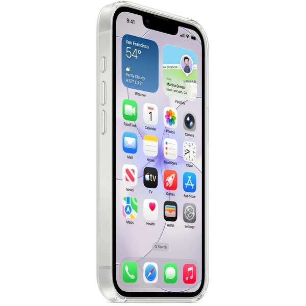 APPLE iPhone 17e Clear Case with MagSafe mhwc4zm/a