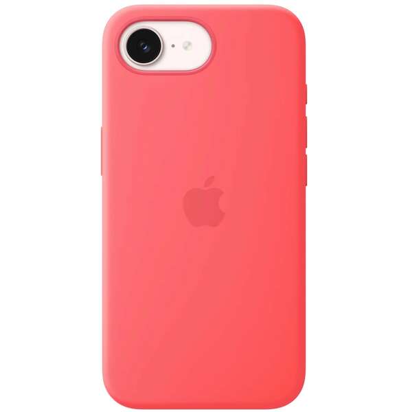 APPLE iPhone 17e Silicone Case with MagSafe - Bright Guava mhwh4zm/a