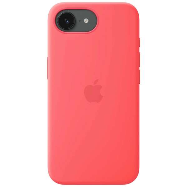 APPLE iPhone 17e Silicone Case with MagSafe - Bright Guava mhwh4zm/a