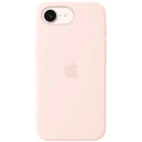 APPLE iPhone 17e Silicone Case with MagSafe - Soft Pink mhwj4zm / a