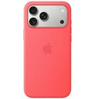 APPLE iPhone 17 Pro Max Silicone Case with MagSafe - Bright Guava (SEASONAL) mhw64zm / a