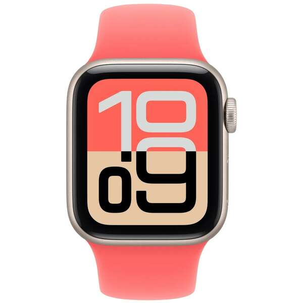 APPLE Watch 40mm Sport Band: Bright Guava Sport Band - S/M (SEASONAL) mhy44zm/a